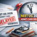 NEET UG 2026 admit card delay