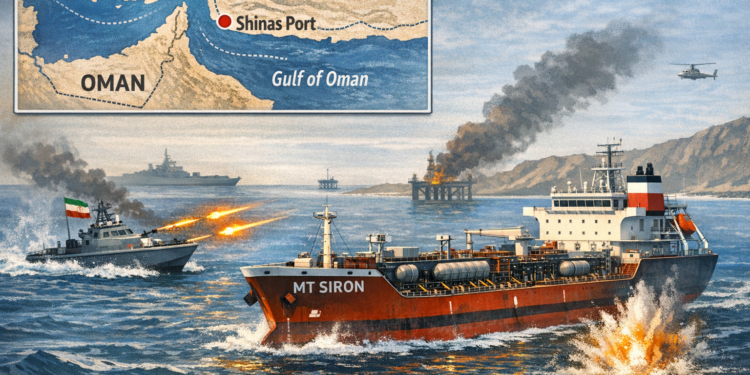 Iran attack on MT Siron