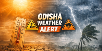 Odisha thunderstorm and heat warning