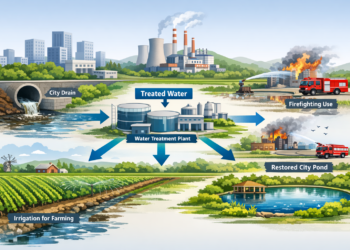 Odisha drain water reuse