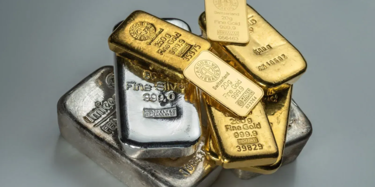 Gold silver