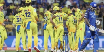 Sanju Samson’s Century Power CSK to Dominant 103-Run Victory Over Mumbai Indians