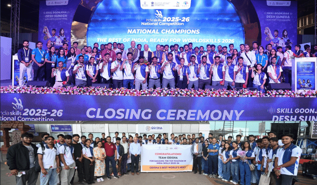 Odisha IndiaSkills 2025–26