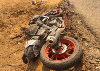 Tractor-Bike Collision