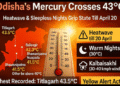 Odisha heatwave April 2026