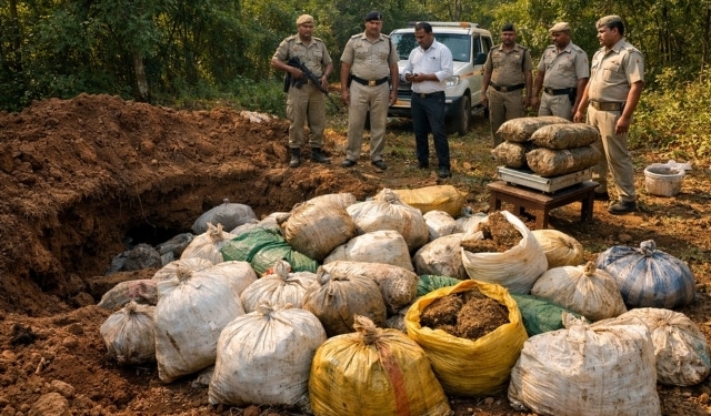 Cannabis haul in Gajapati