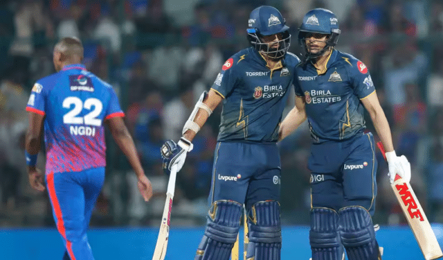 Gujarat Titans 210/4 vs Delhi Capitals IPL 2026