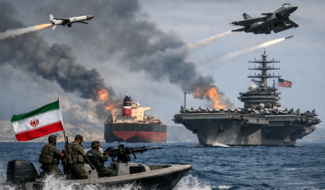 West Asia War Naval Blockade