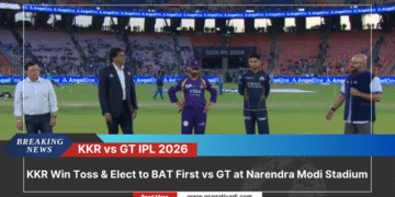KKR vs GT IPL 2026 Toss and Playing XI