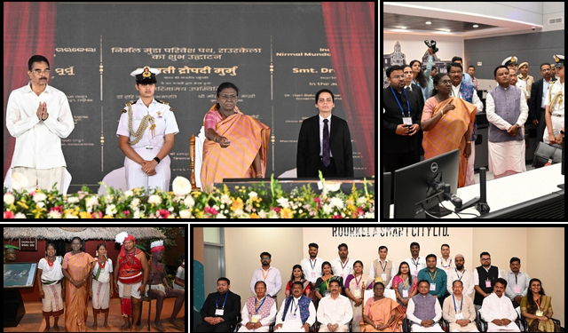 President Murmu in Rourkela
