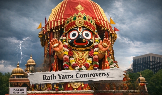 Houston Rath Yatra controversy