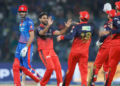 RCB bowls out DC for 75