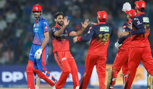 RCB bowls out DC for 75