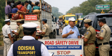 Odisha Launches Statewide Crackdown on Passengers Riding in Goods Vehicles After Deadly Titlagarh Crash