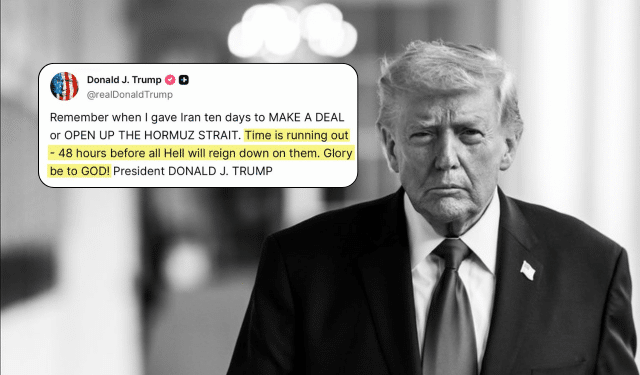 Trump Iran Hormuz ultimatum