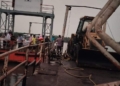 Chilika ferry stuck Kalbaisakhi