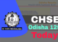CHSE Odisha