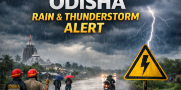 Odisha rain and thunderstorm alert