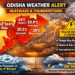Odisha temperature rise