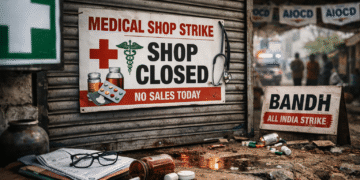 Medical Shop Strike