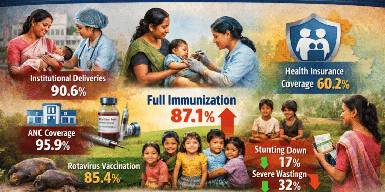 NFHS-6 India health progress