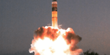 Agni MIRV missile test