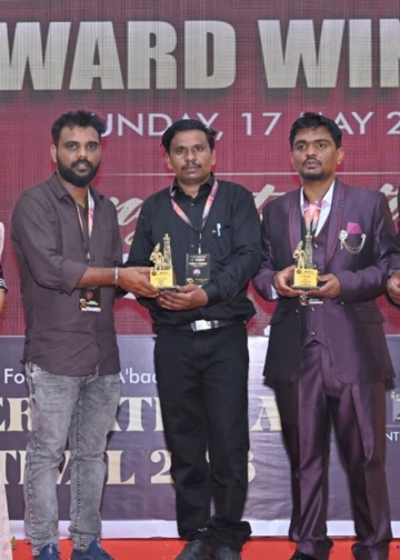 Odisha postal employee international film award