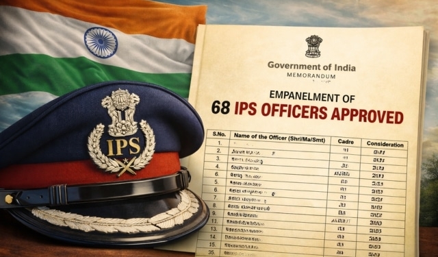 IPS officers empanelled for Inspector General posts