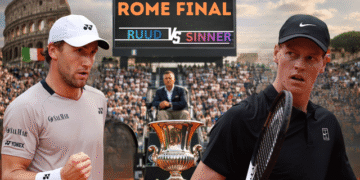 Sinner Chases History, Ruud Hunts Revenge in Rome Final