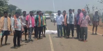 Nuapada bus-bike collision