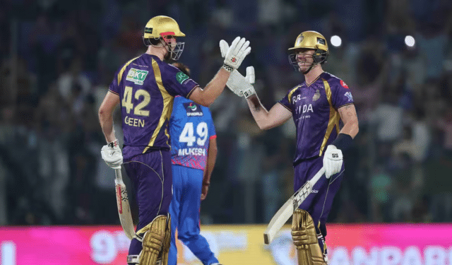 Finn Allen century KKR vs DC