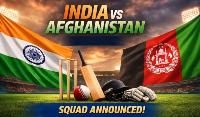 India vs Afghanistan squad