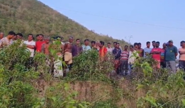 Half Charred Body of Youth Found