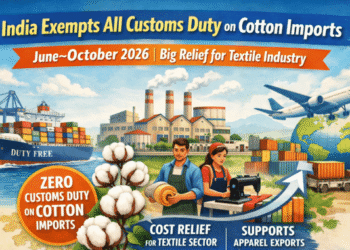 cotton import duty exemption 2026