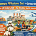 cotton import duty exemption 2026