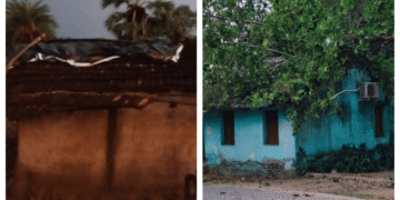 Devastating Kalbaisakhi Wreaks Havoc in Malkangiri: Roofs Fly, Trees Uprooted, Town Plunged into Darkness