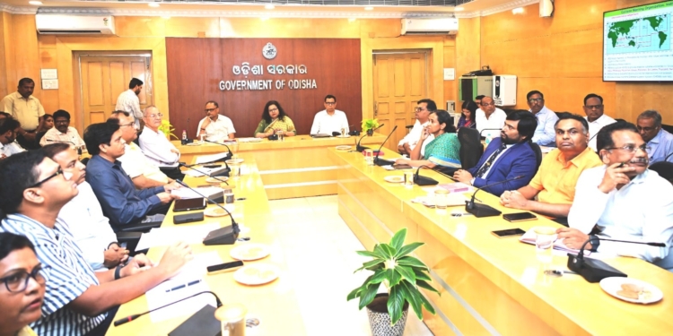 Odisha pre-cyclone preparedness meeting 2026