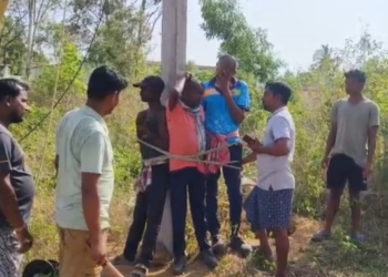 Deogarh power outage protest