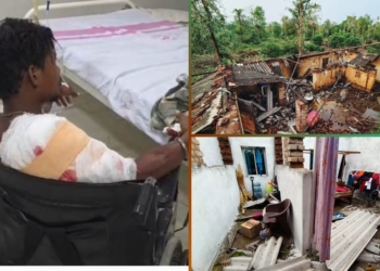 Nor’wester Storm Batters Deogarh