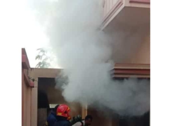 Cuttack Ganga Mandir fire