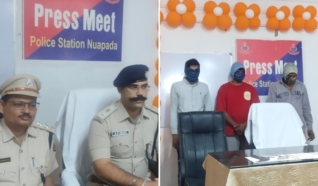 Nuapada gold shop robbery