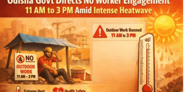 Odisha midday work ban heatwave