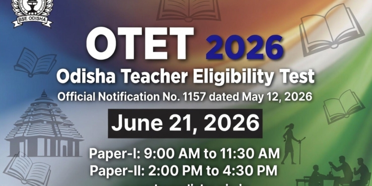 OTET 2026 Exam