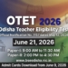 OTET 2026 Exam
