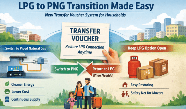 LPG to PNG transfer voucher