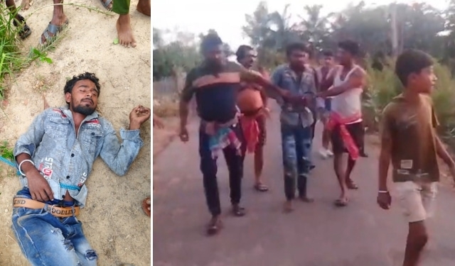 Youth Tied to Pole
