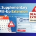 Matric Supplementary Form Fill‑Up Extension