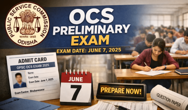 OCS 2025 Preliminary Exam