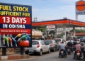Odisha fuel stock availability