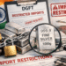 Silver bar import restrictions India